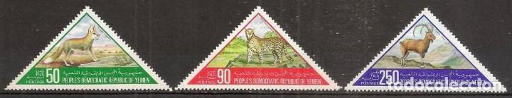 Selos: YEMEN REP. DEMOCRATICA. 1981. Yvert 255/257 ***.