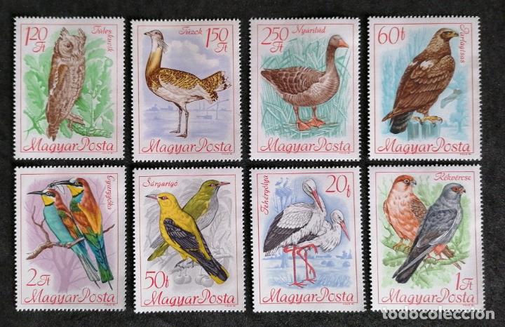 Sellos: HUNGR&Iacute;A 1968 - AVES = - Foto 1