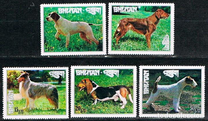 Sellos: But&aacute;n, 534/8, PERROS, NUEVO **** - Foto 1