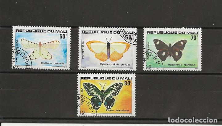 Timbres: PAPILLONS DU MALI