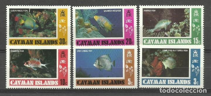 Selos: CAYMAN ISLANDS 1978 - FAUNA - PECES - YVERT 415-420**