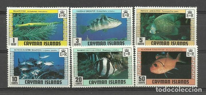 Selos: CAYMAN ISLANDS 1979 - FAUNA - PECES - YVERT 427-432**