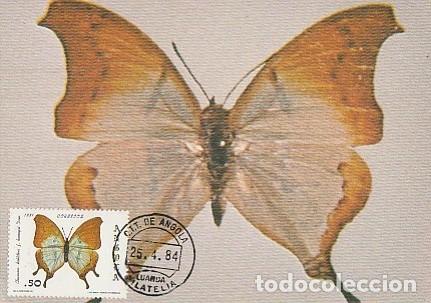 Selos: Angola & Maxi, Mariposa, Charaxes kahldeni, Luanda 1984 (7)