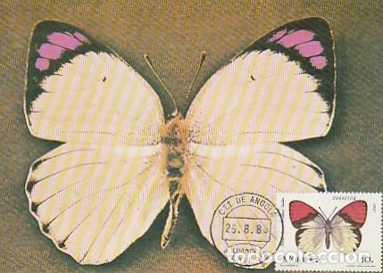 Selos: Angola & Maxi, Mariposa, Colotis danae, Luanda 1983 (33)