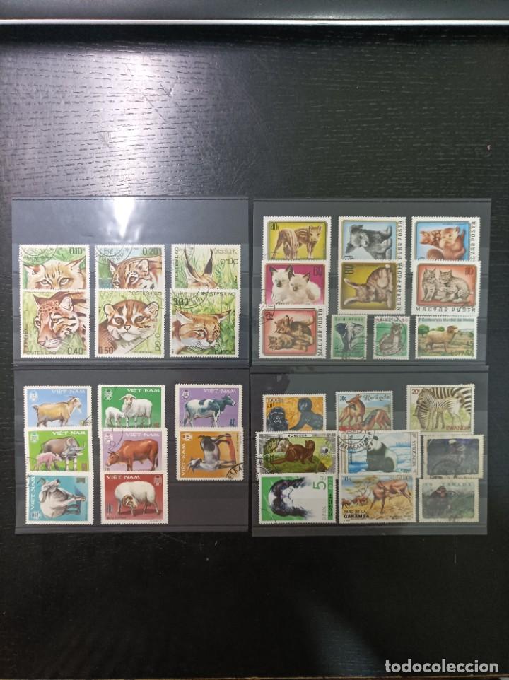 Sellos: Lote sellos animales - Foto 1