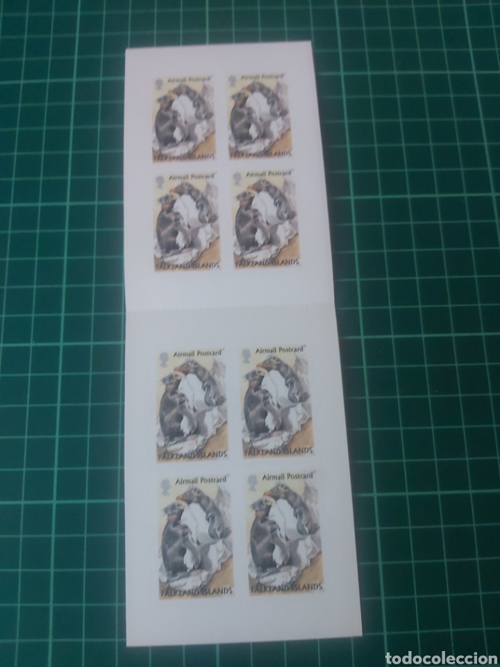 Selos: Fauna aves p&aacute;jaros carnets Falkland islands Malvinas Inglaterra