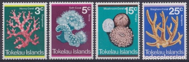 Selos: F-EX34352 TOKELAU IS MNH 1997 MARINE WILDLIFE FISH PECES REEF CORAL.