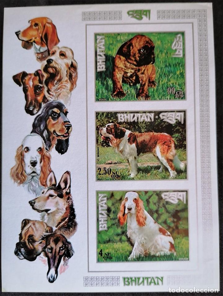 Sellos: BUT&Aacute;N 1973 - HB RAZAS CANINAS . - Foto 1
