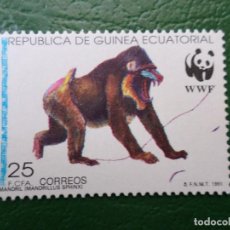Sellos: :GUINEA ECUATORIAL, 1991, MANDRIL, EDIFIL 142. Lote 363475060