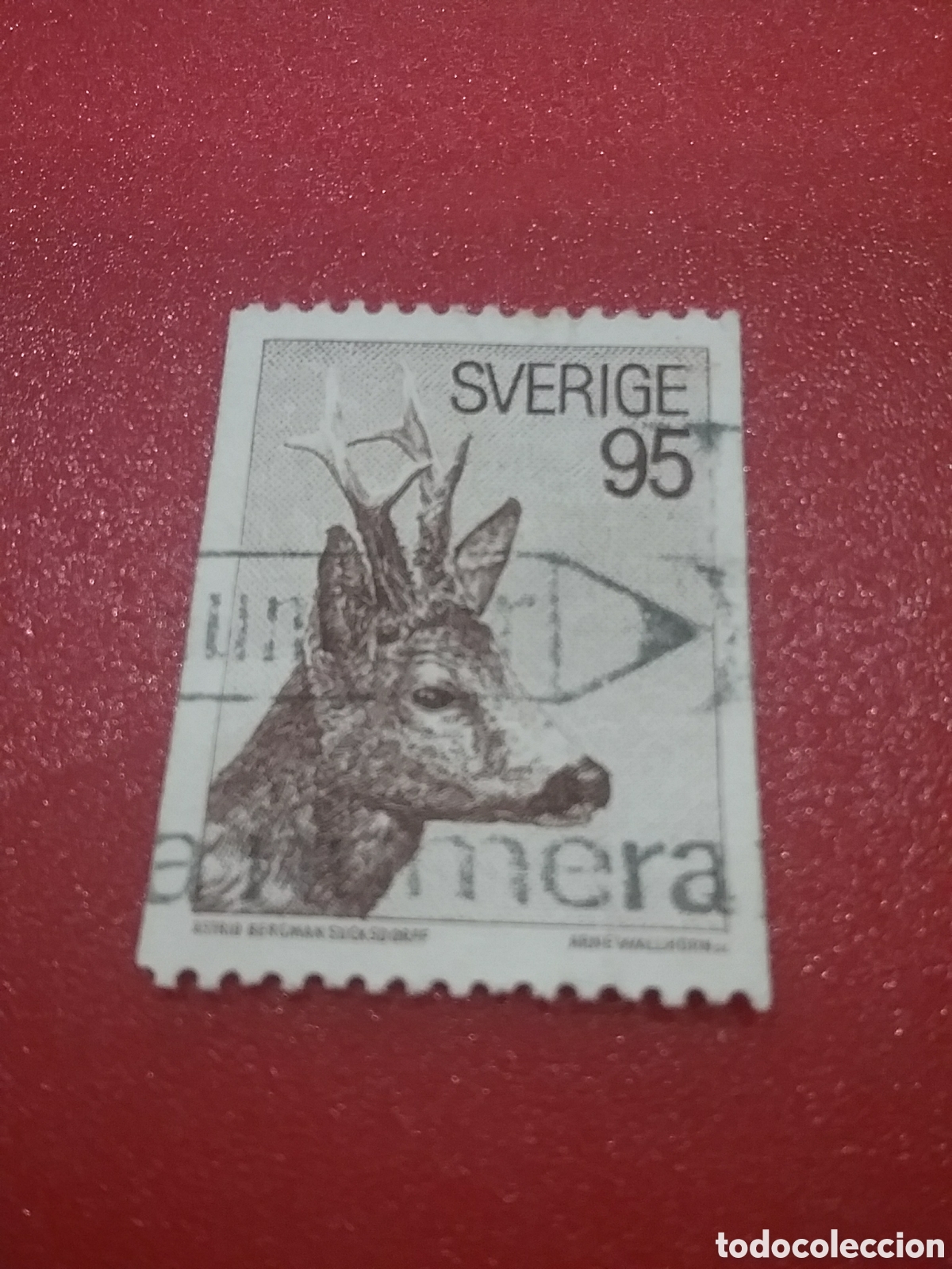 Selos: Sellos Suecia (Sverige) mtdos(usado). 1972. Fauna. Ciervo, corzo. Animales salvajes. Mamifero ungunl