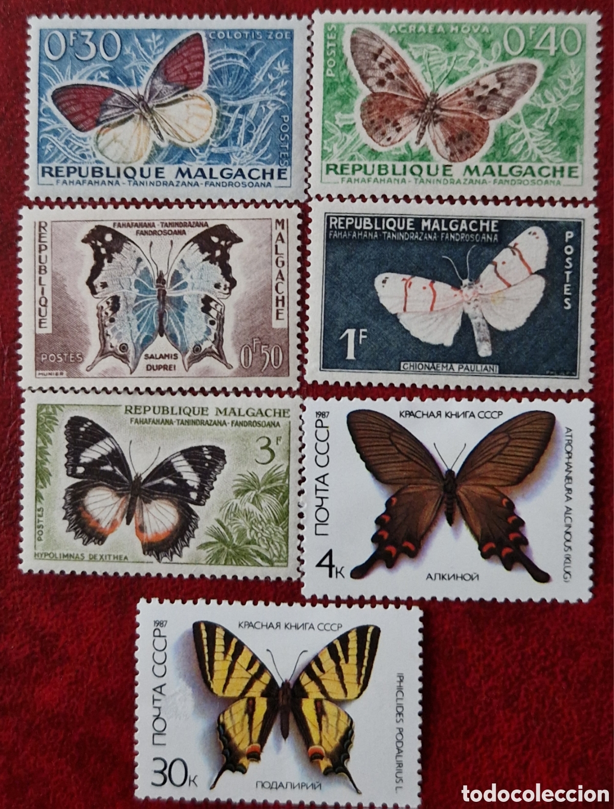 Selos: Sellos Mariposas