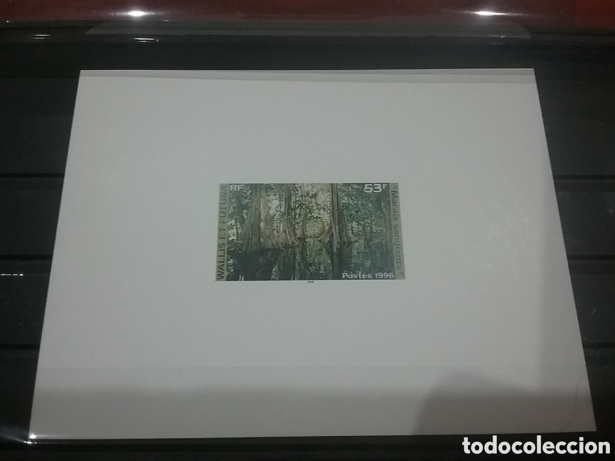 Selos: HB Lujo I. Wallis y Futuna. 1996. Cienaga. Naturaleza. Arboles, bosque, plantas. Naturaleza. Fauna.