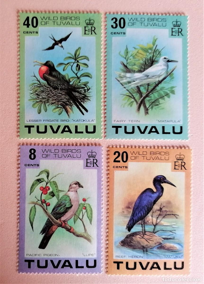 Sellos: TUVALU 1978 - AVES - Foto 1