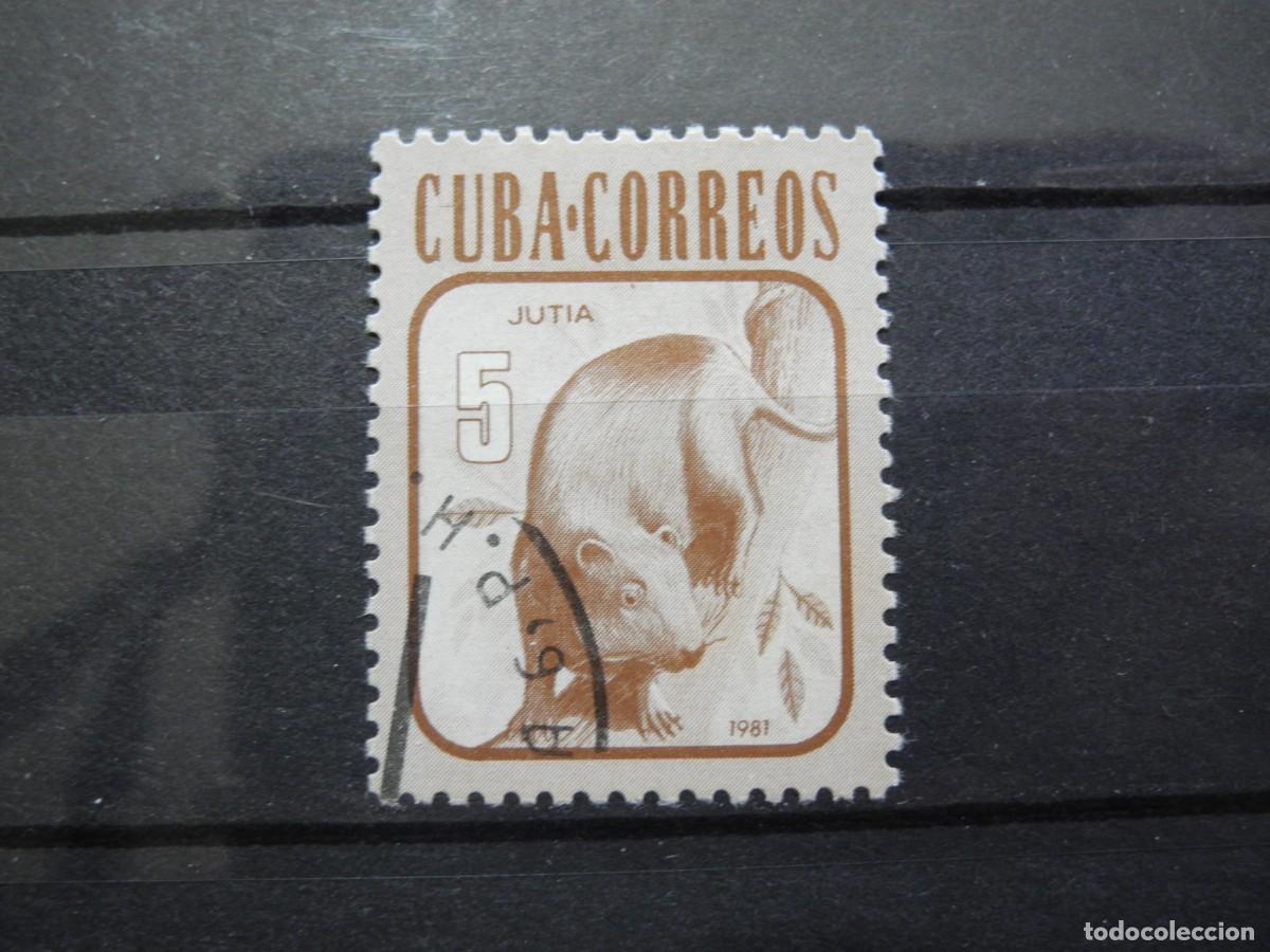 Sellos: Cuba. 1981. Jutia. Yvert: 2318 - Foto 1