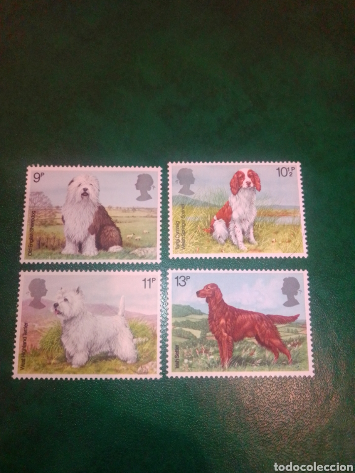 Sellos: Gran Breta&ntilde;a perros - Foto 1