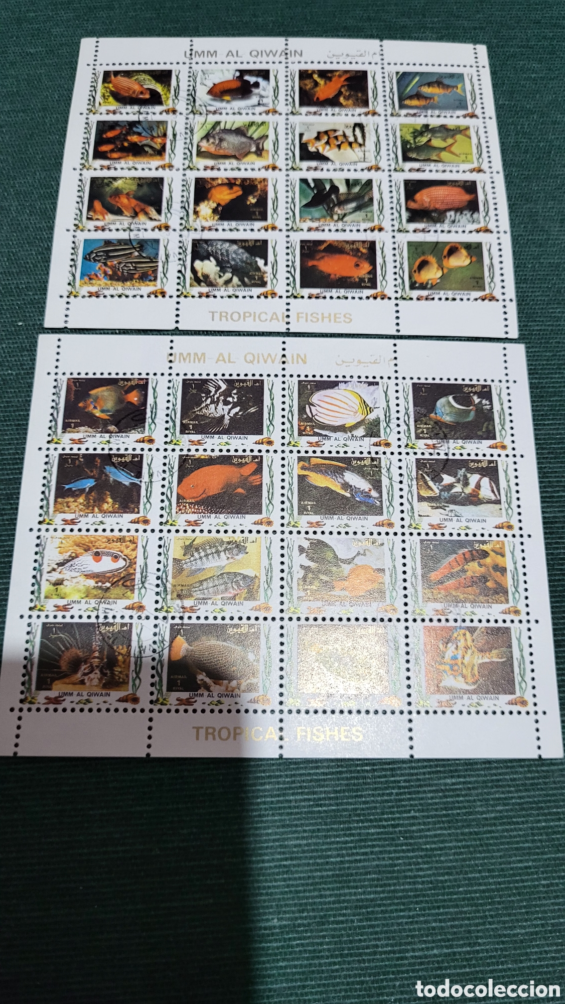 Timbres: Hojas mini sellos