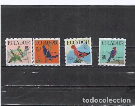 Sellos: ECUADOR N&ordm; 644 AL 647 (**) - Foto 1