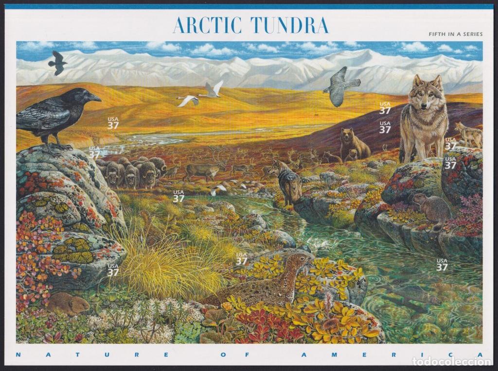 Briefmarken: F-EX41332 US USA MNH 2003 ARTIC TUNDRA WILDLIFE WOLF BIRD BEAR SHEEP
