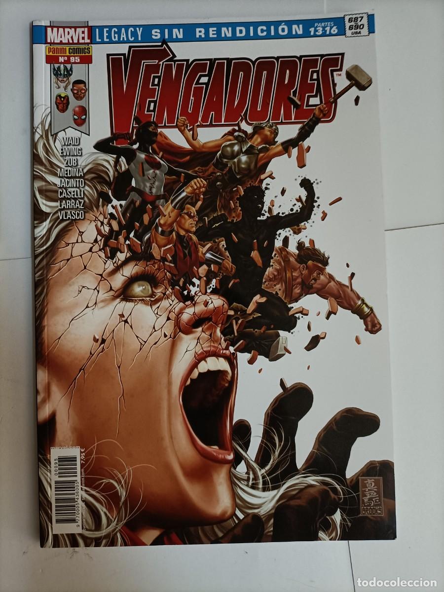 Selos: VENGADORES N&deg;95..(TAPA BLANDA)...PANINI