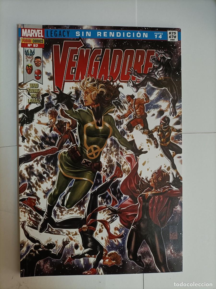 Selos: VENGADORES N&deg;92..(TAPA BLANDA)...PANINI