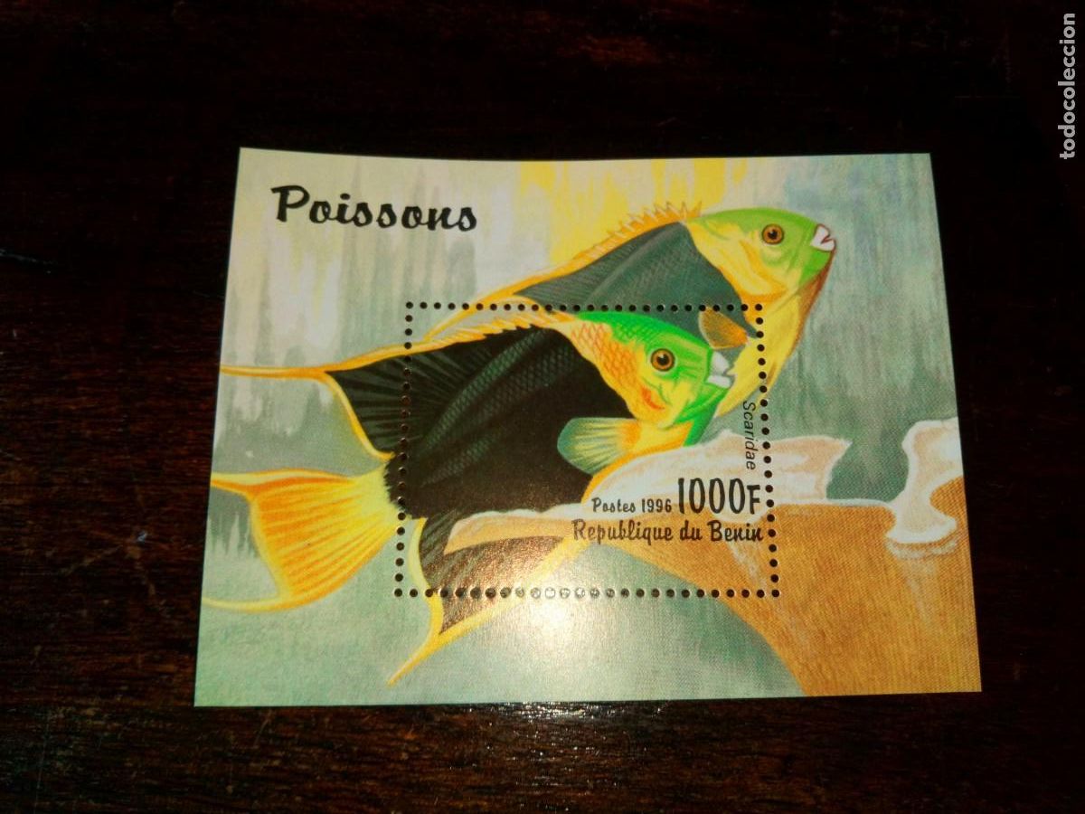 Sellos: PECES, 1996, HB DE BENIN - Foto 1
