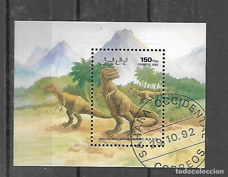 Selos: BONITA HOJA BLOQUE DENTADA DE FAUNA LA DE LA FOTO