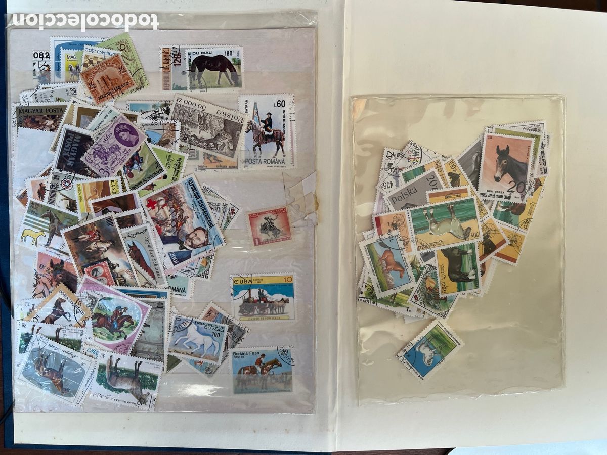 Sellos: Colecci&oacute;n filat&eacute;lica de Caballos - Foto 2