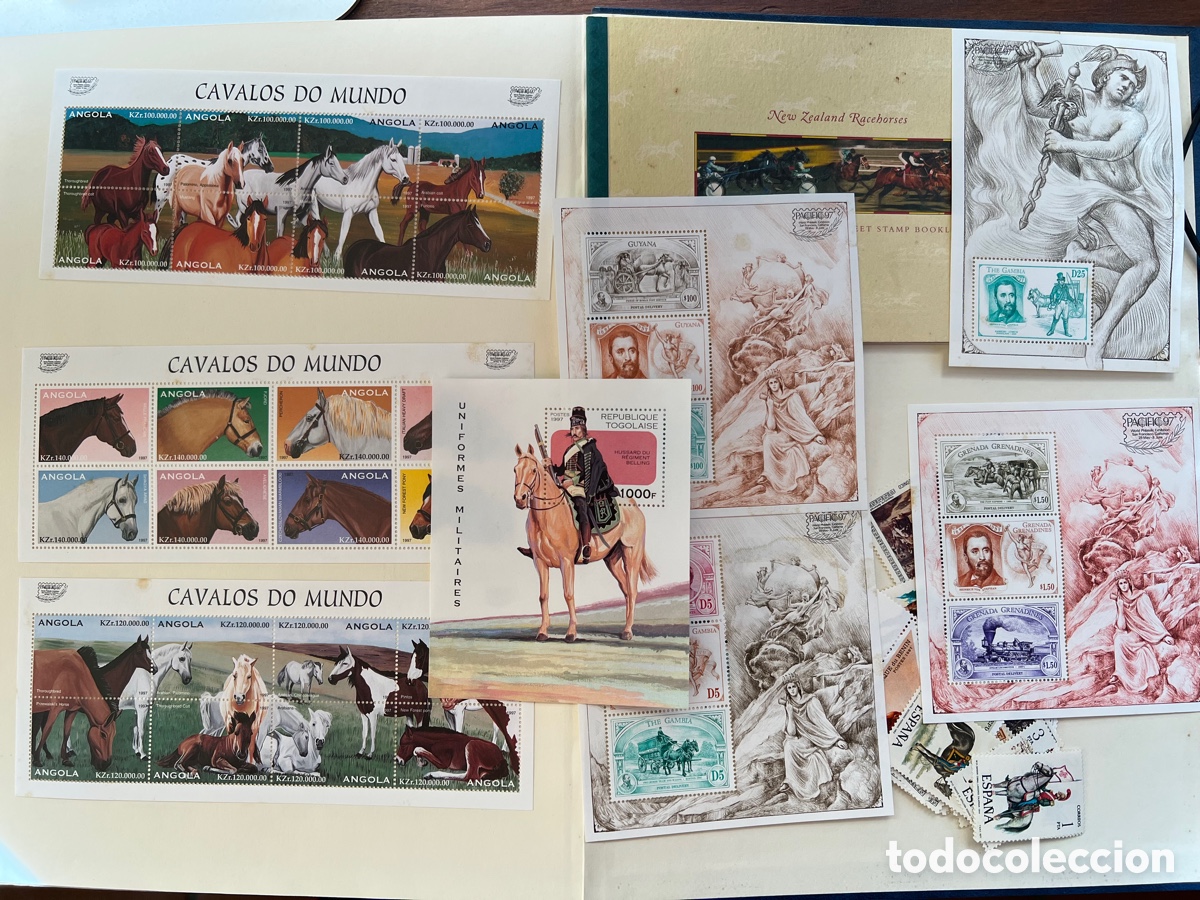 Sellos: Colecci&oacute;n filat&eacute;lica de Caballos - Foto 3