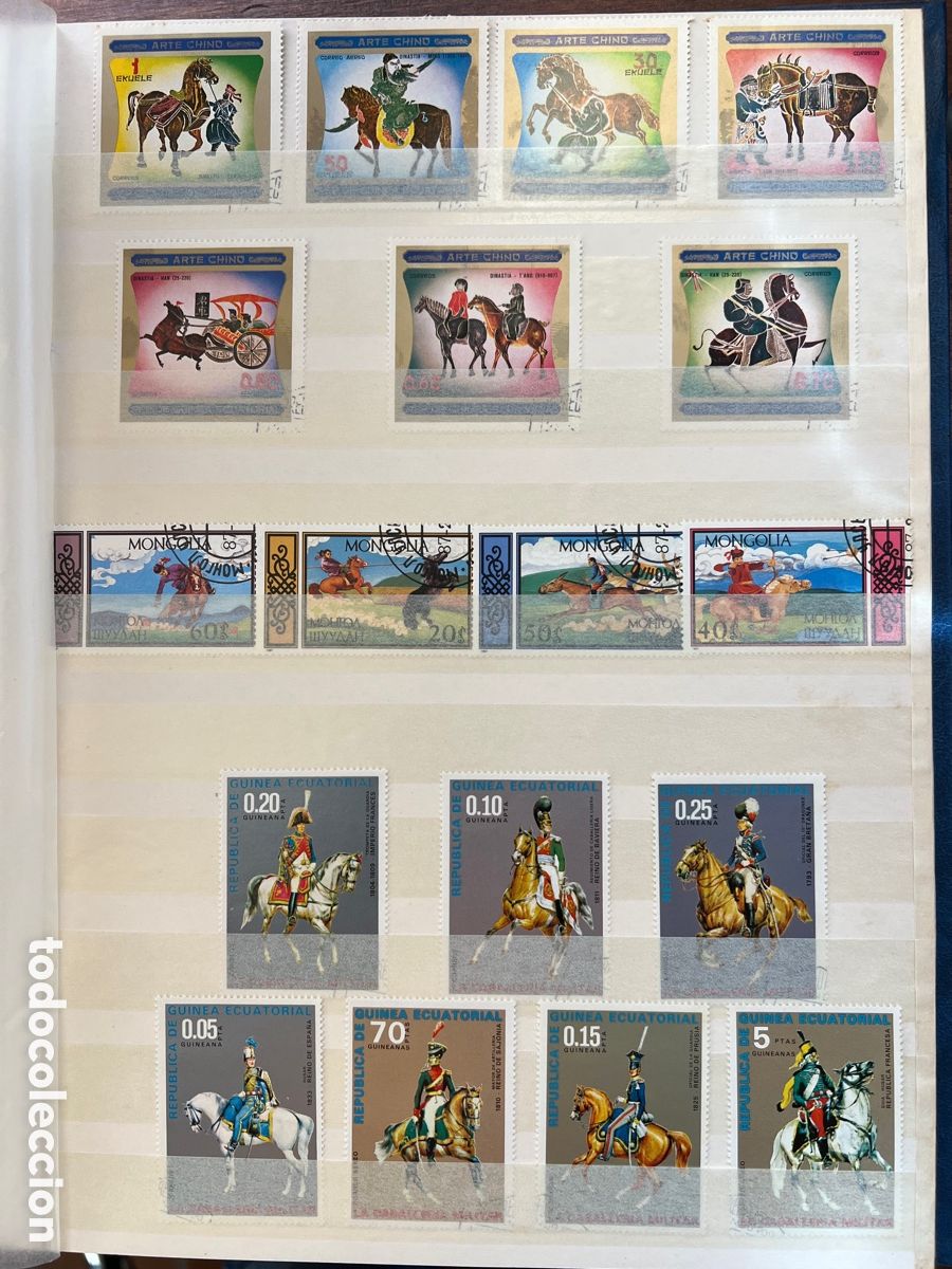 Sellos: Colecci&oacute;n filat&eacute;lica de Caballos - Foto 5