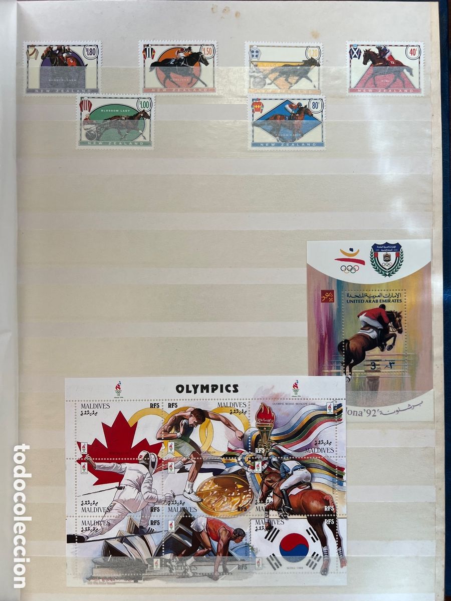 Sellos: Colecci&oacute;n filat&eacute;lica de Caballos - Foto 6