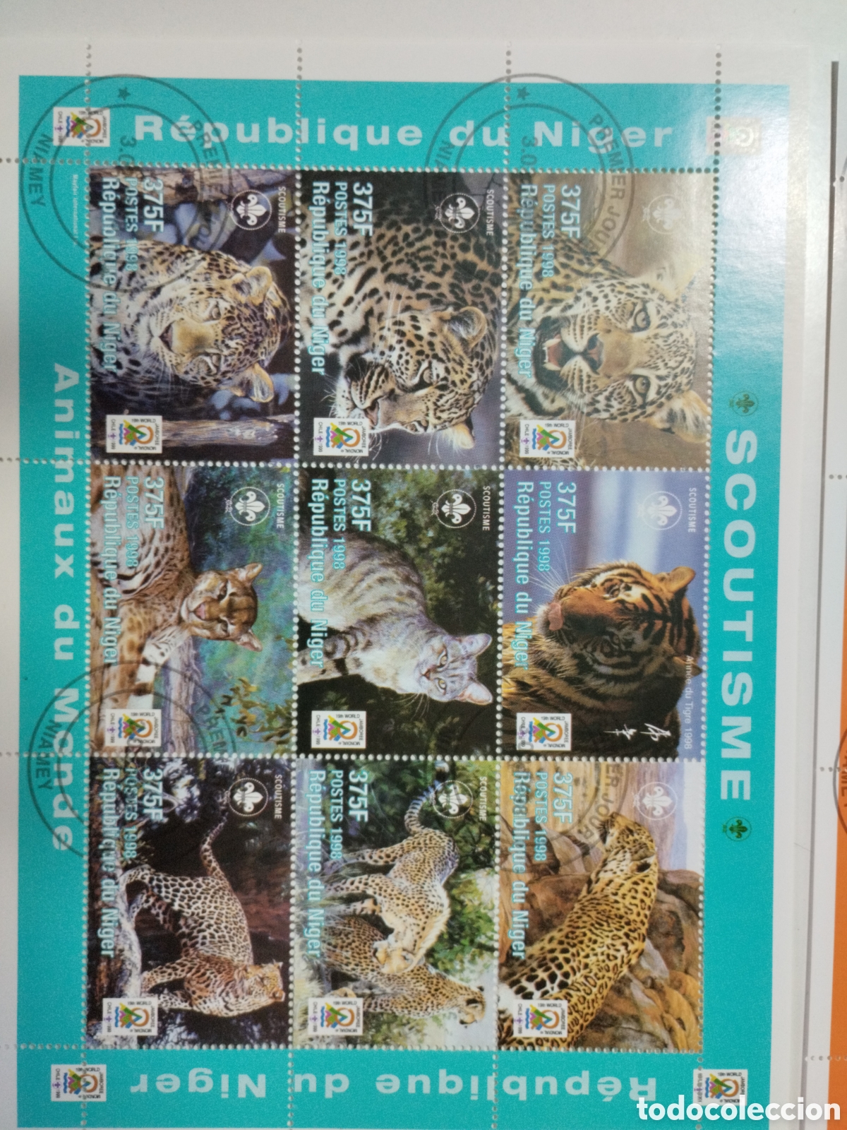 Sellos: Sellos Leones N&iacute;ger - Foto 1