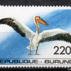 Sellos: BURUNDI. AVES / BIRDS. 1992. 1 S.
