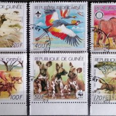 Sellos: GUINEA 1987 - FAUNA .