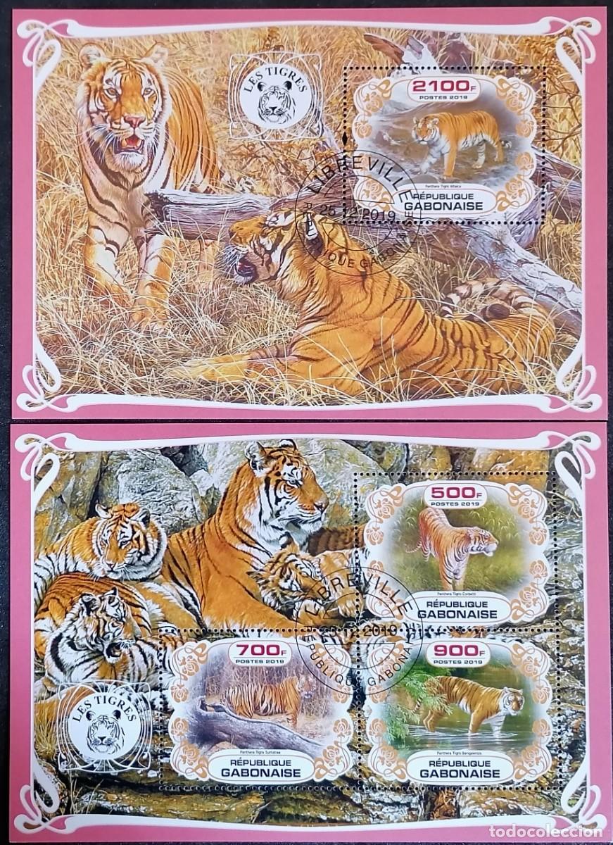 Sellos: GAB&Oacute;N 2019 - HB TIGRES . - Foto 1