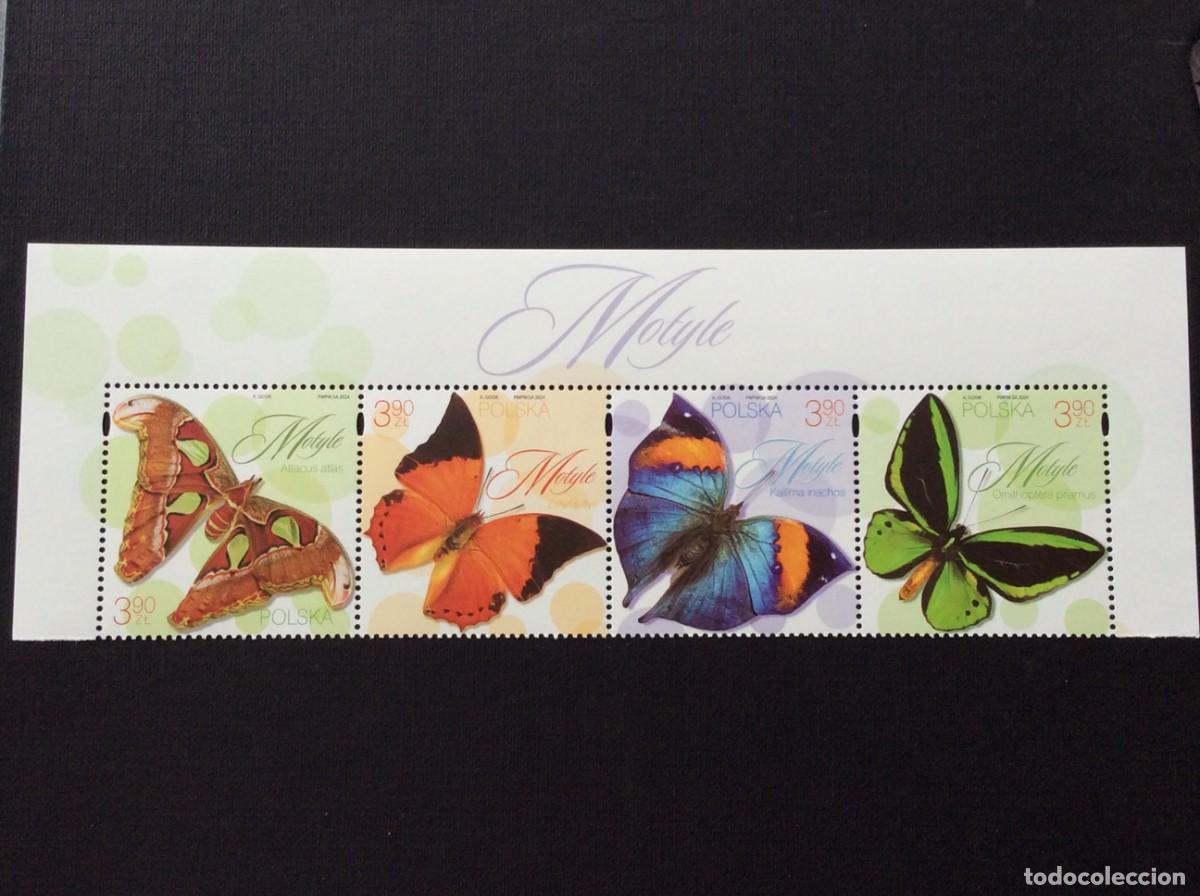 Sellos: POLONIA A&Ntilde;O 2024. MARIPOSAS - Foto 1