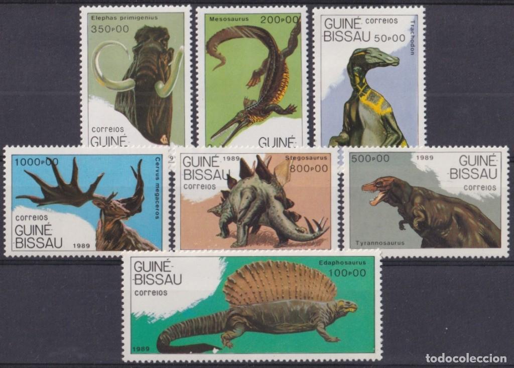 Sellos: F-EX46838 GUINEE BISSAU GUINEA 1989 MNH PALEONTOLOGY.