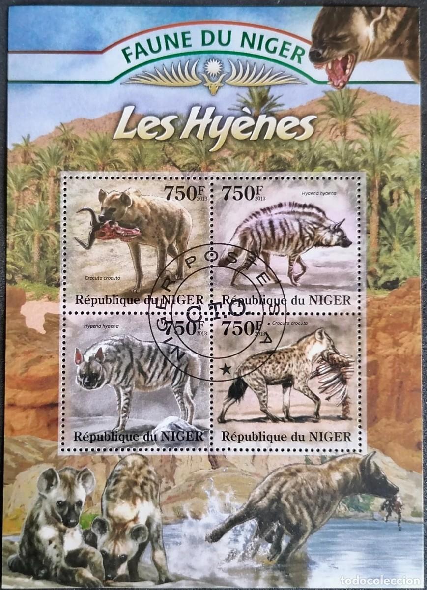 Sellos: NIGER 2013 - HB HIENAS . - Foto 1