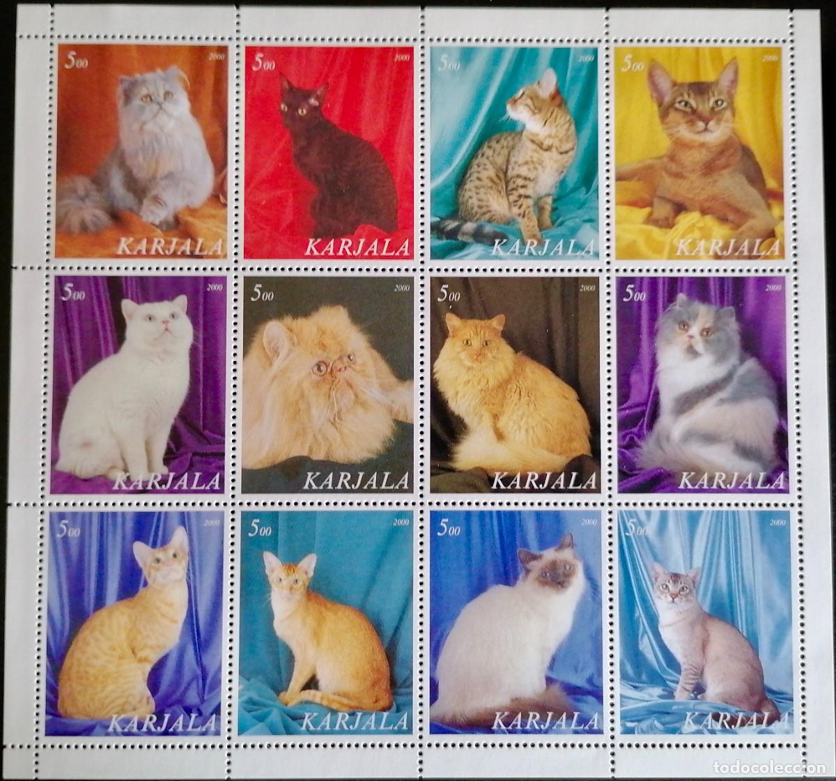 Sellos: KARJALA 2000 - HB GATOS . - Foto 1