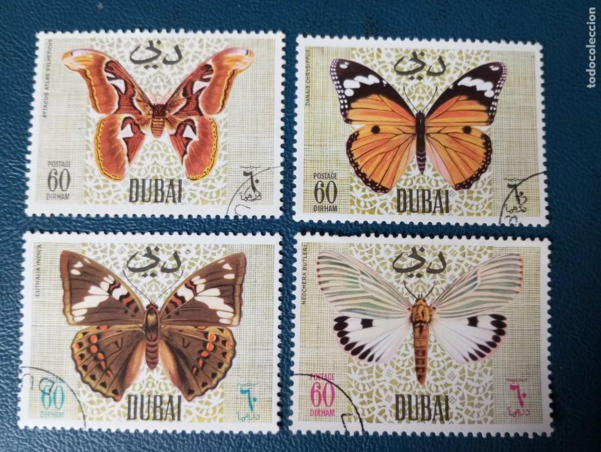 Sellos: MARIPOSAS, SELLOS DE DUBAI - Foto 1