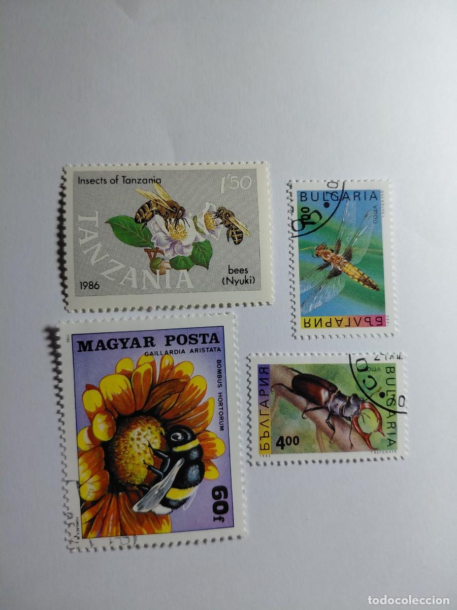 Sellos: SELLOS - LOTE 25 - insectos - Foto 1