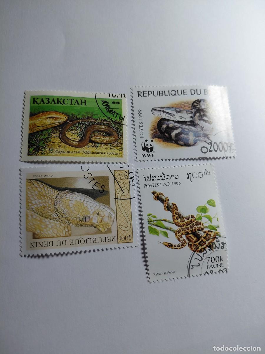 Sellos: SELLOS - LOTE 30 - serpientes - Foto 1