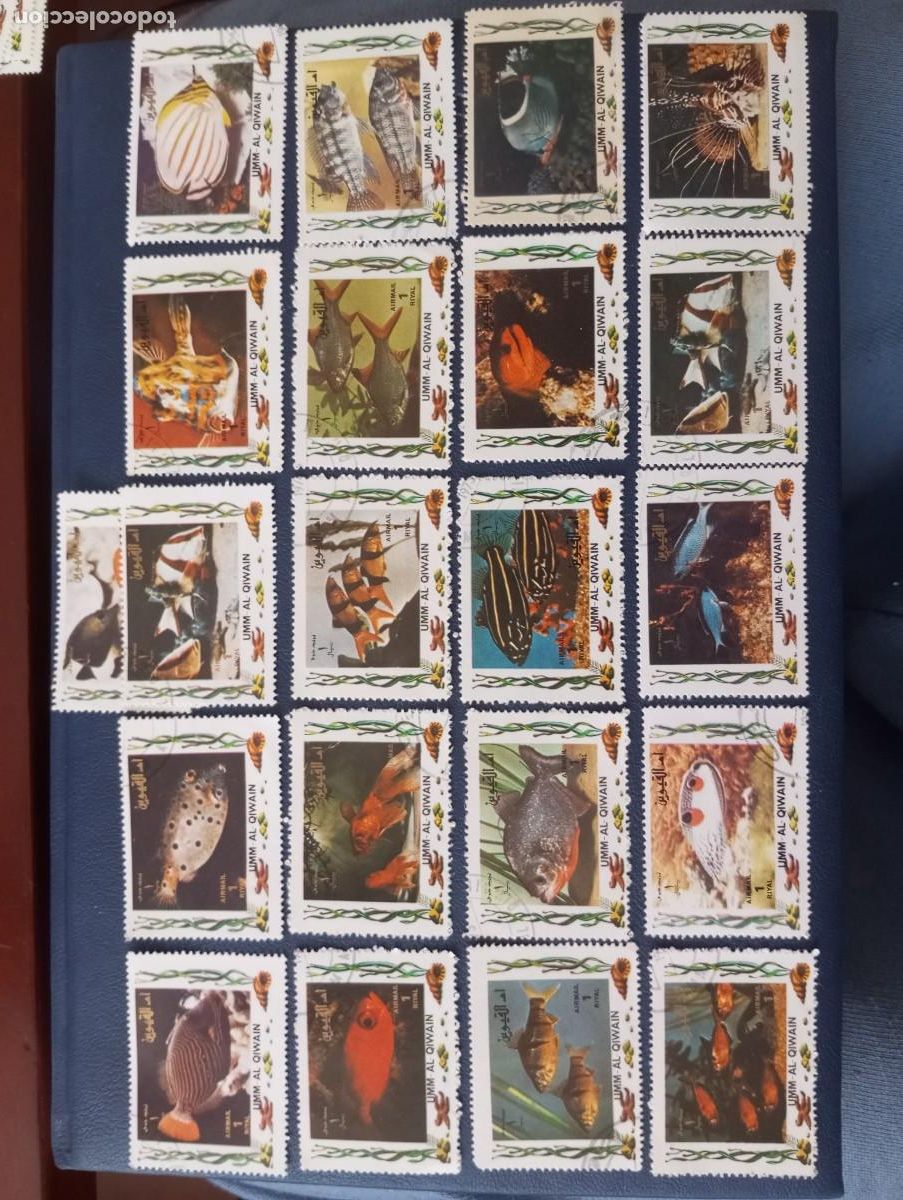 Sellos: FAUNA, PECES, SELLOS DE UMM AL QUIWAIN - Foto 1