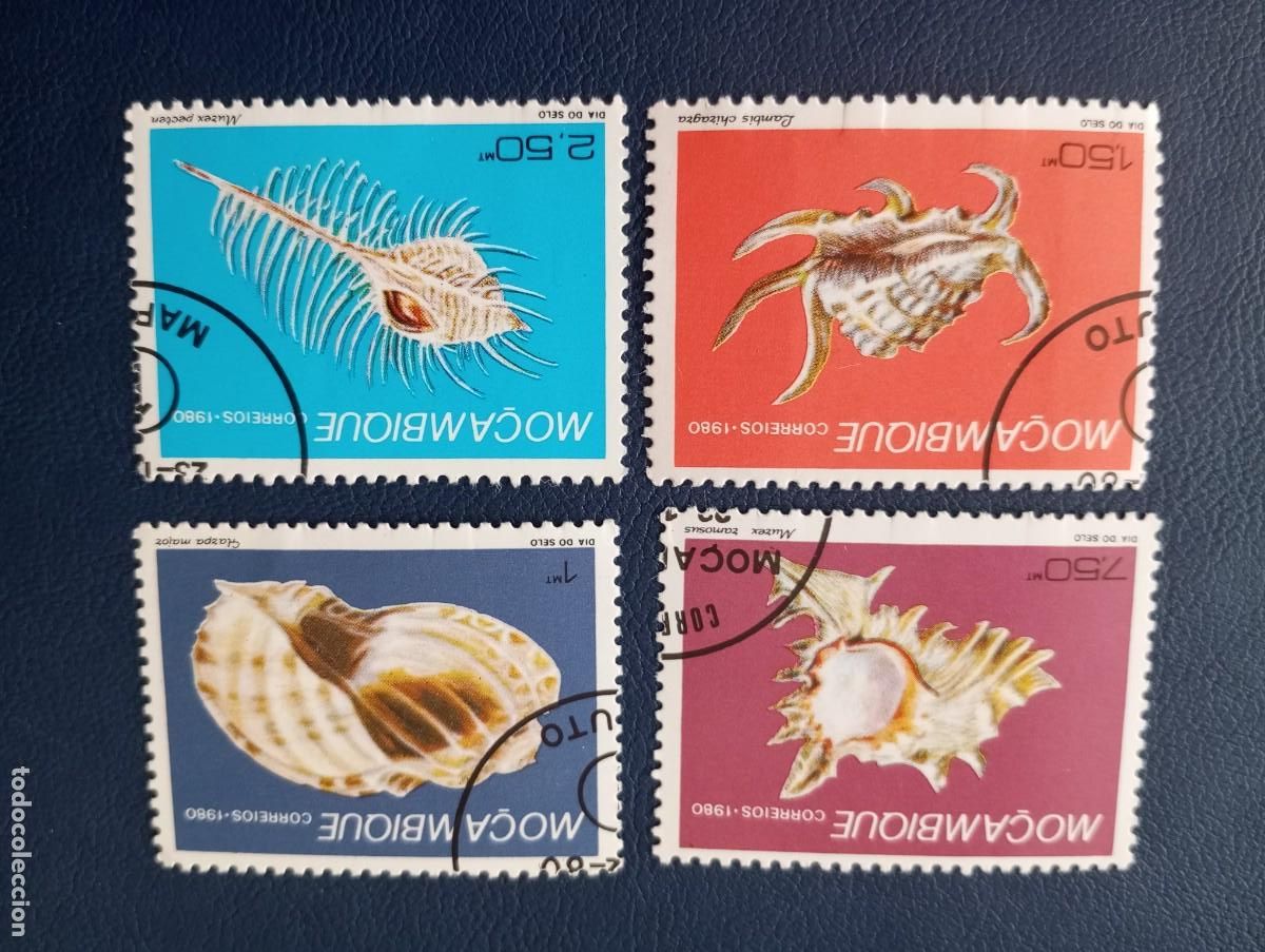 Timbres: MOLUSCOS, SELLOS DE MOZAMBIQUE