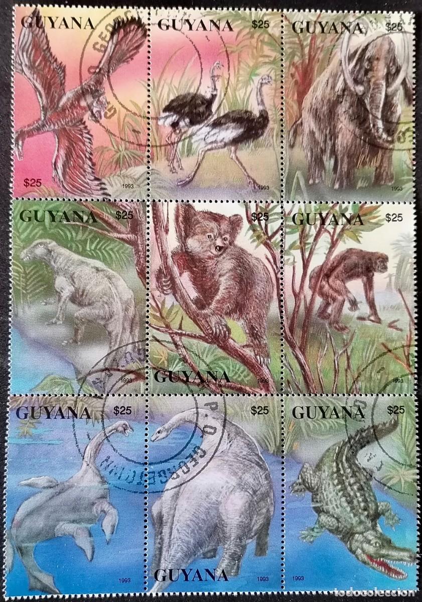 Sellos: GUYANA 1993 - FAUNA . - Foto 1