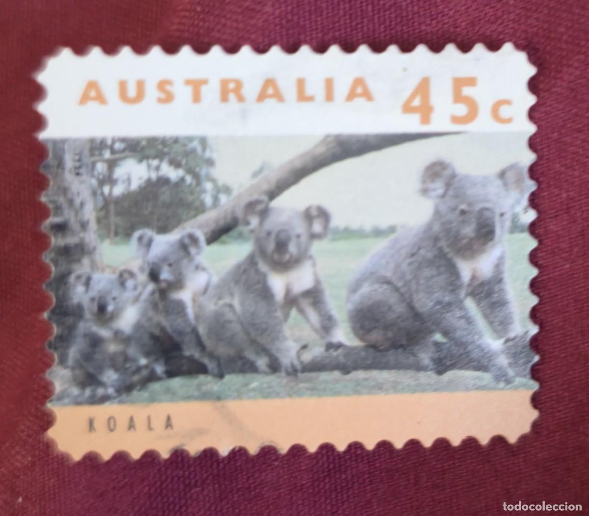 Sellos: SELLO USADO AUSTRALIA 1994 KOALA - Foto 1