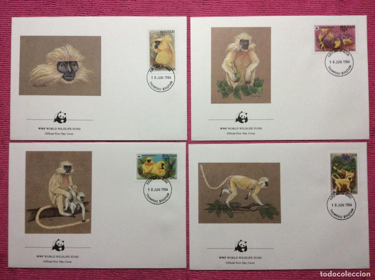 Sellos: FAUNA. WWF. 1984 BUTHAN (2LLA148) - Foto 1