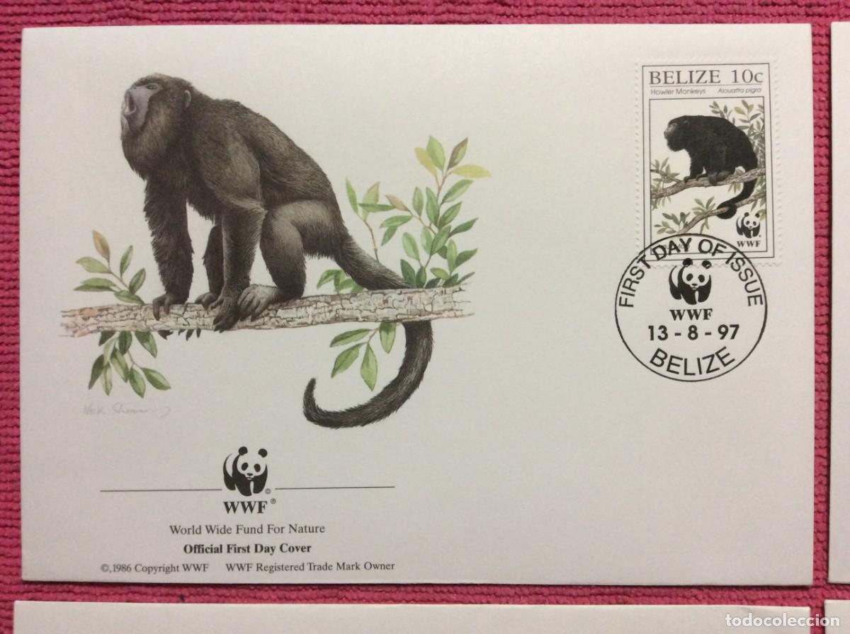 Sellos: FAUNA. WWF. 1997 BELIZE (2LLA150) - Foto 2