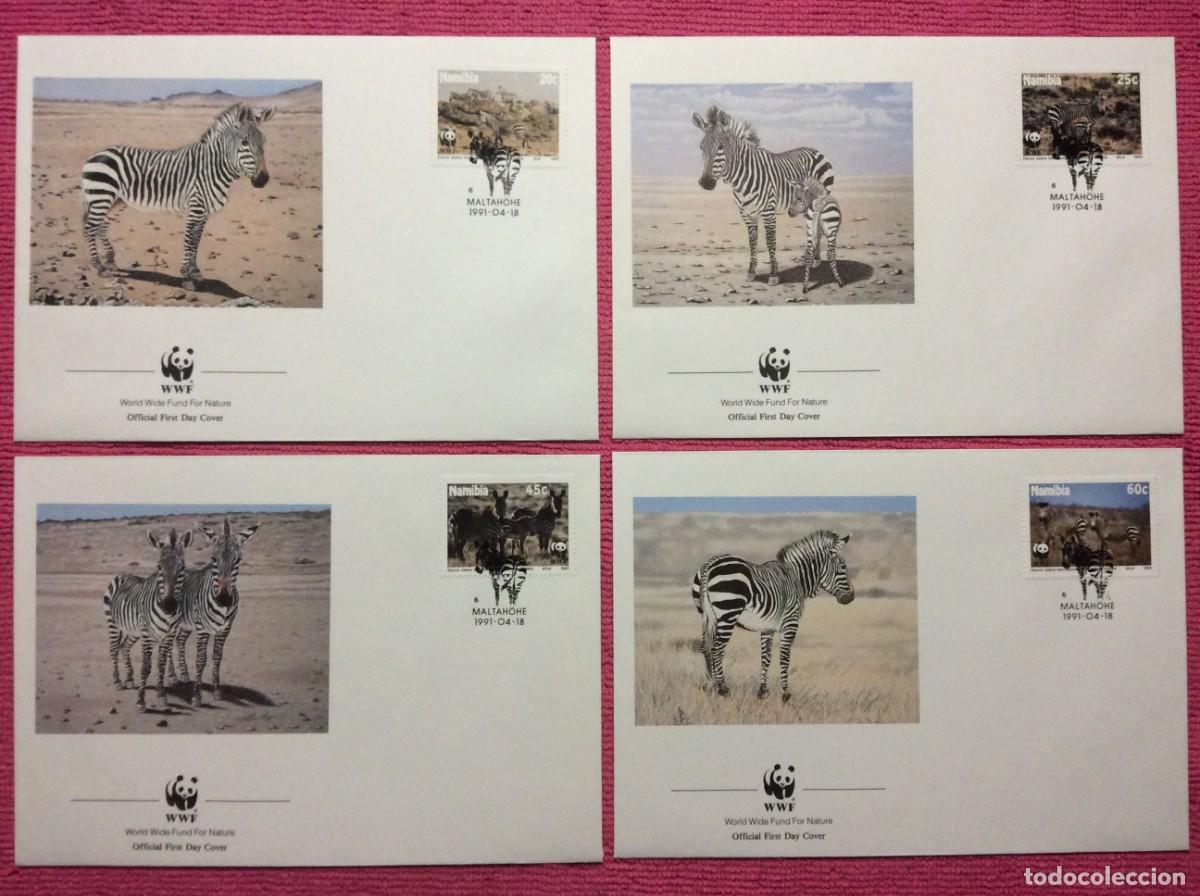 Sellos: FAUNA. WWF. 1991 NAMIBIA (2LLA154) - Foto 1