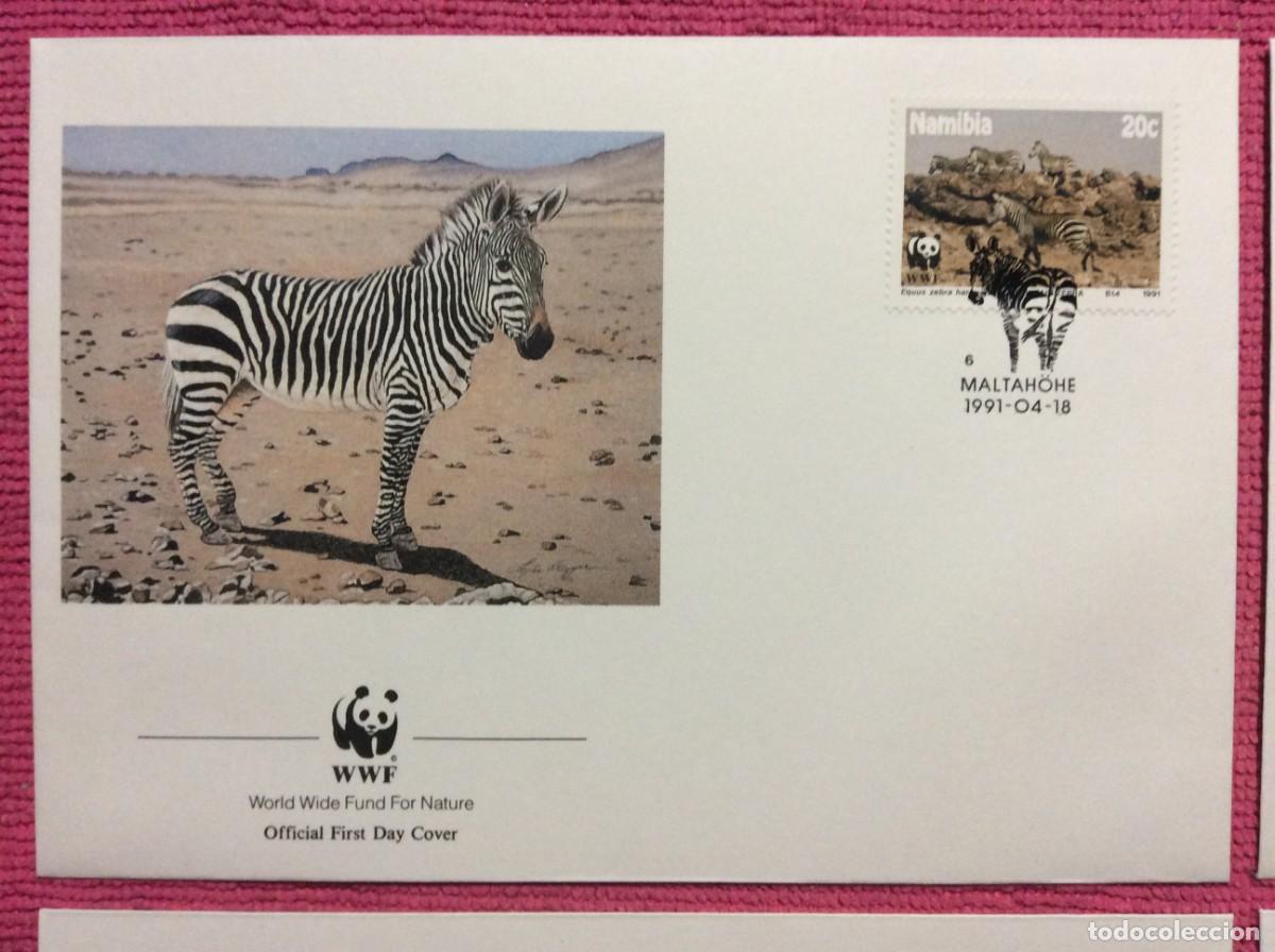 Sellos: FAUNA. WWF. 1991 NAMIBIA (2LLA154) - Foto 2