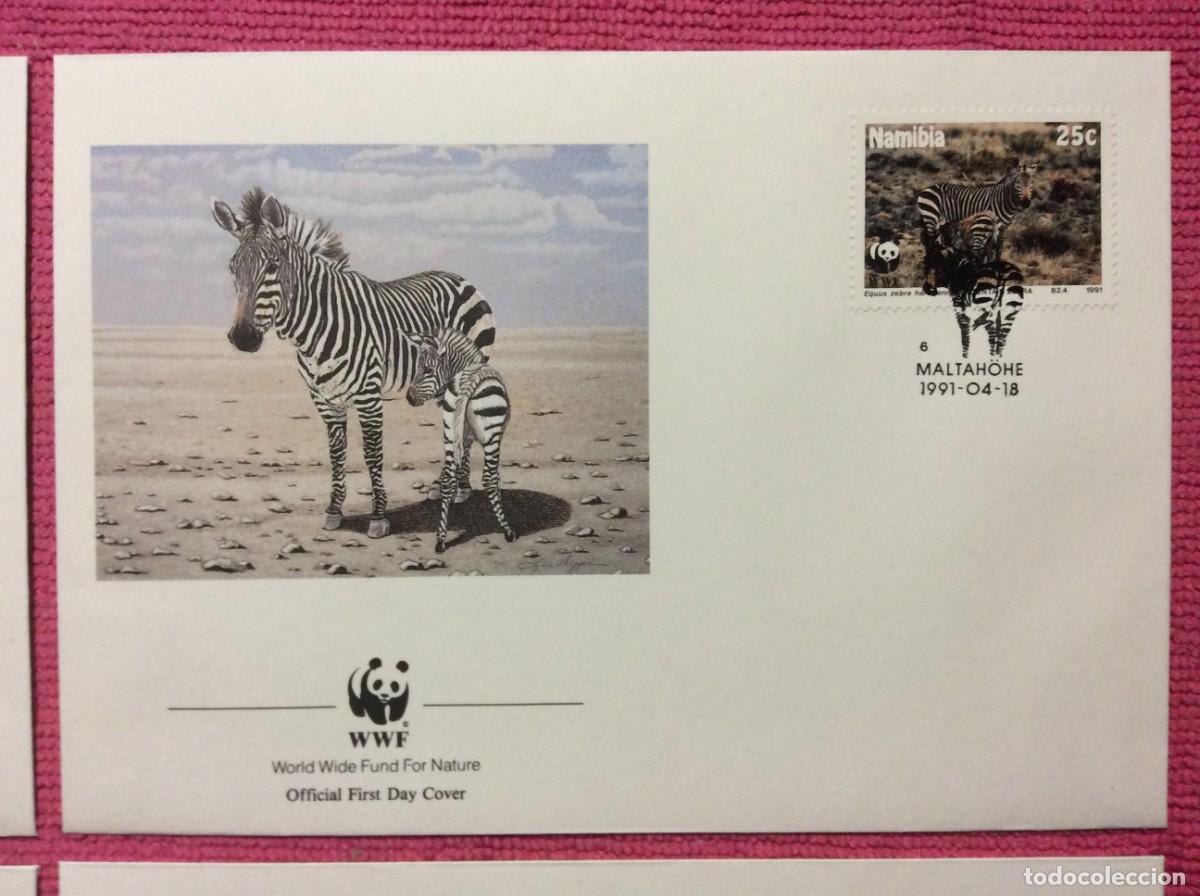 Sellos: FAUNA. WWF. 1991 NAMIBIA (2LLA154) - Foto 3
